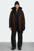 Canada Goose 男士Langford Heritage派克大衣黑标版