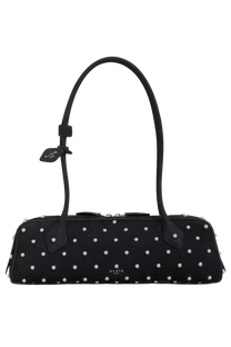 Alaia Le Teckel Medium Bag In Nubuk