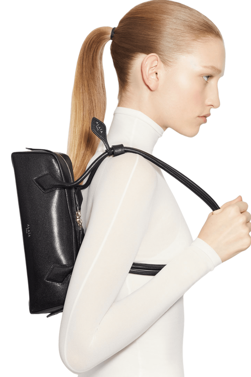 Alaia Le Teckel Small Bag In Goatskin