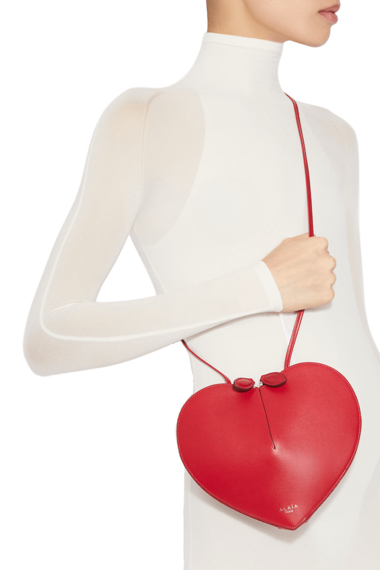 Alaia Le Coeur Bag in Calfskin
