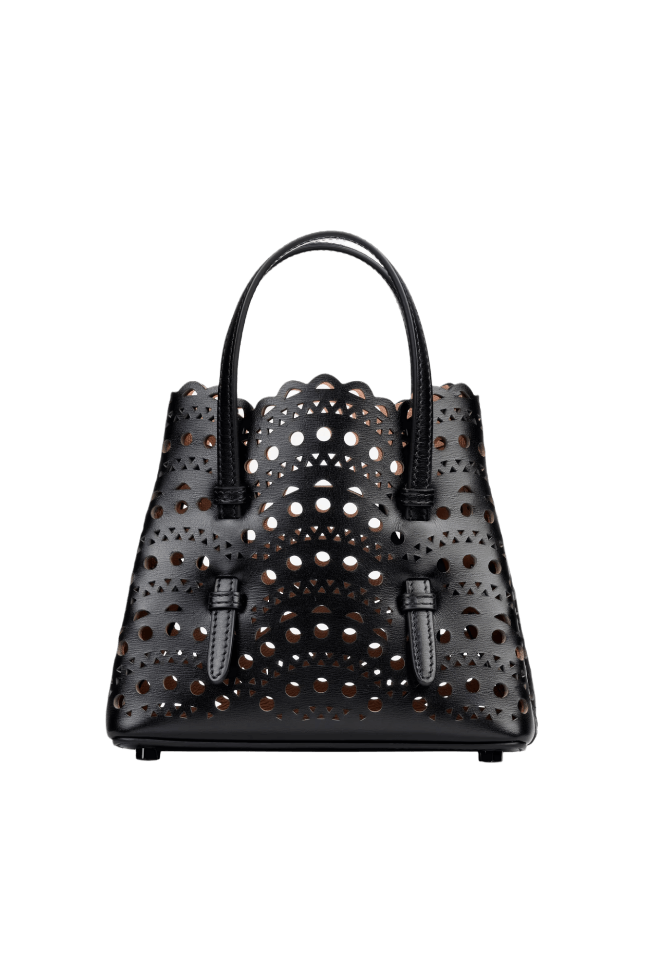 Alaia Mina 16 Bag In Vienne Wave Calfskin