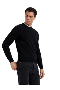 <tc>Brunello Cucinelli</tc> เสื้อสเวตเตอร์แคชเมียร์สำหรับผู้ชาย