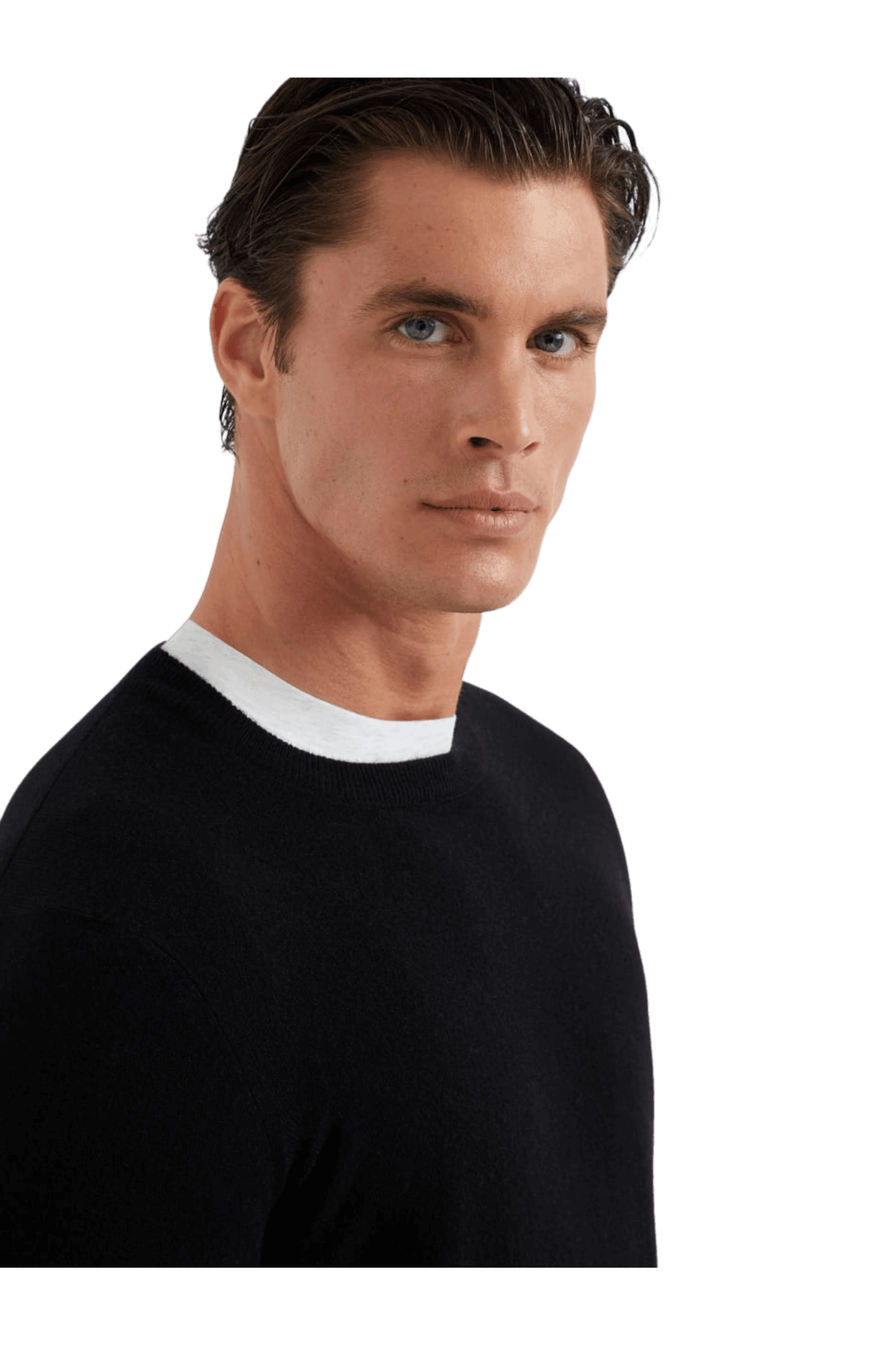<tc>Brunello Cucinelli</tc> เสื้อสเวตเตอร์แคชเมียร์สำหรับผู้ชาย