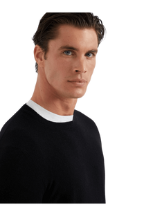 <tc>Brunello Cucinelli</tc> เสื้อสเวตเตอร์แคชเมียร์สำหรับผู้ชาย