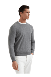 <tc>Brunello Cucinelli</tc> เสื้อสเวตเตอร์แคชเมียร์สำหรับผู้ชาย