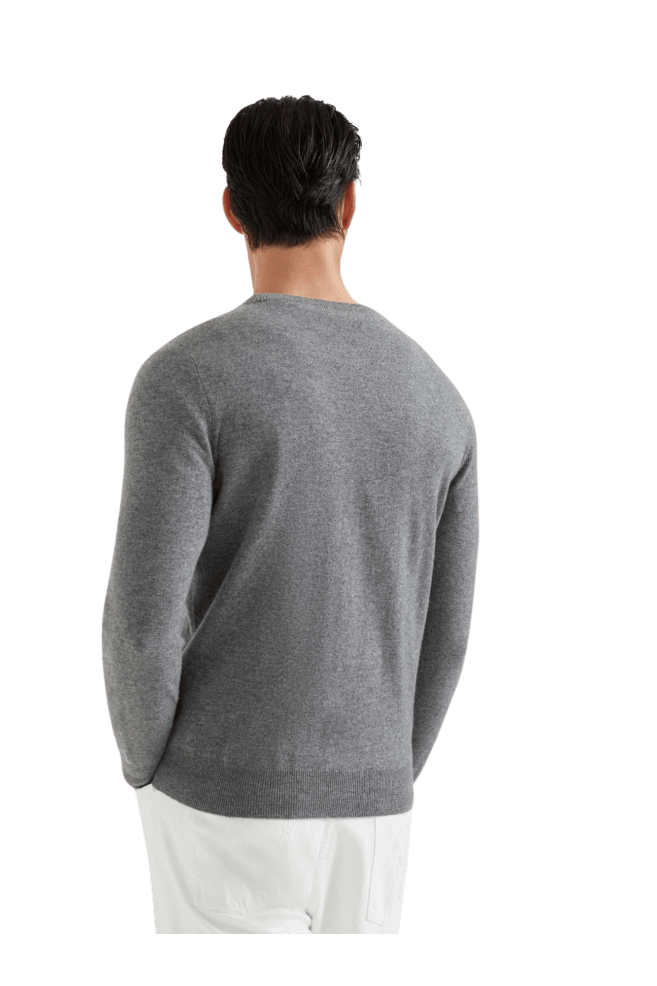<tc>Brunello Cucinelli</tc> เสื้อสเวตเตอร์แคชเมียร์สำหรับผู้ชาย