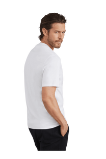 <tc>Brunello Cucinelli</tc> เสื้อยืดคอกลมผ้าเจอร์ซีย์คอตตอนสำหรับผู้ชายพร้อมโลโก้