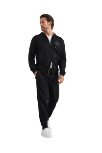 <tc>Brunello Cucinelli</tc> เสื้อยืดคอกลมผ้าเจอร์ซีย์คอตตอนสำหรับผู้ชายพร้อมโลโก้