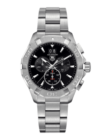 TAG Heuer Aquaracer Quartz Chronograph Black Dial 43mm Men's Watch