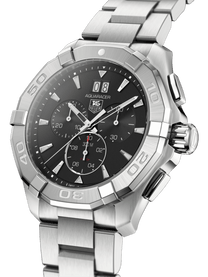TAG Heuer Aquaracer Quartz Chronograph Black Dial 43mm Men's Watch