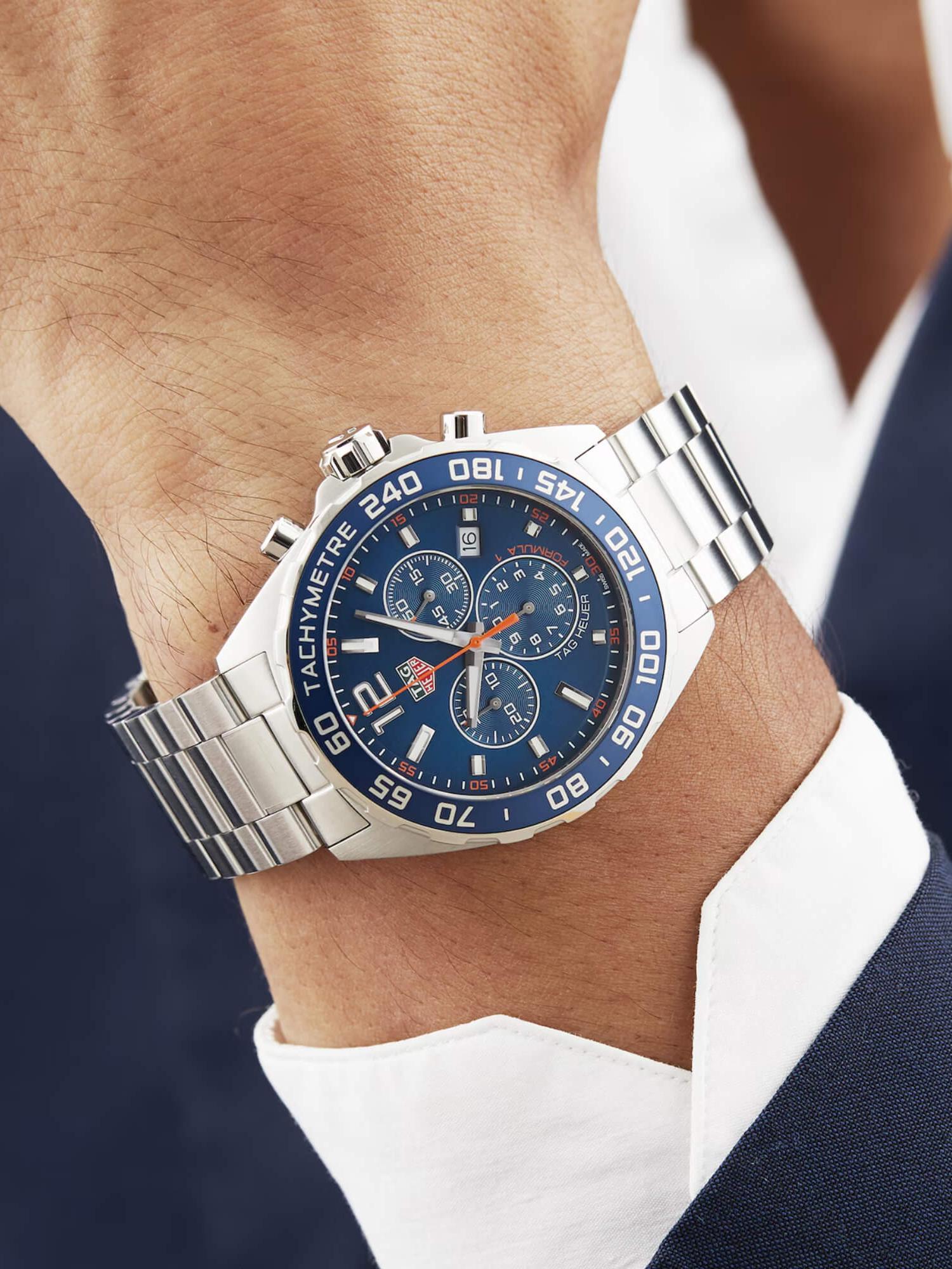 TAG Heuer Formula 1 クォーツ クロノグラフ 43mm メンズウォッチ
