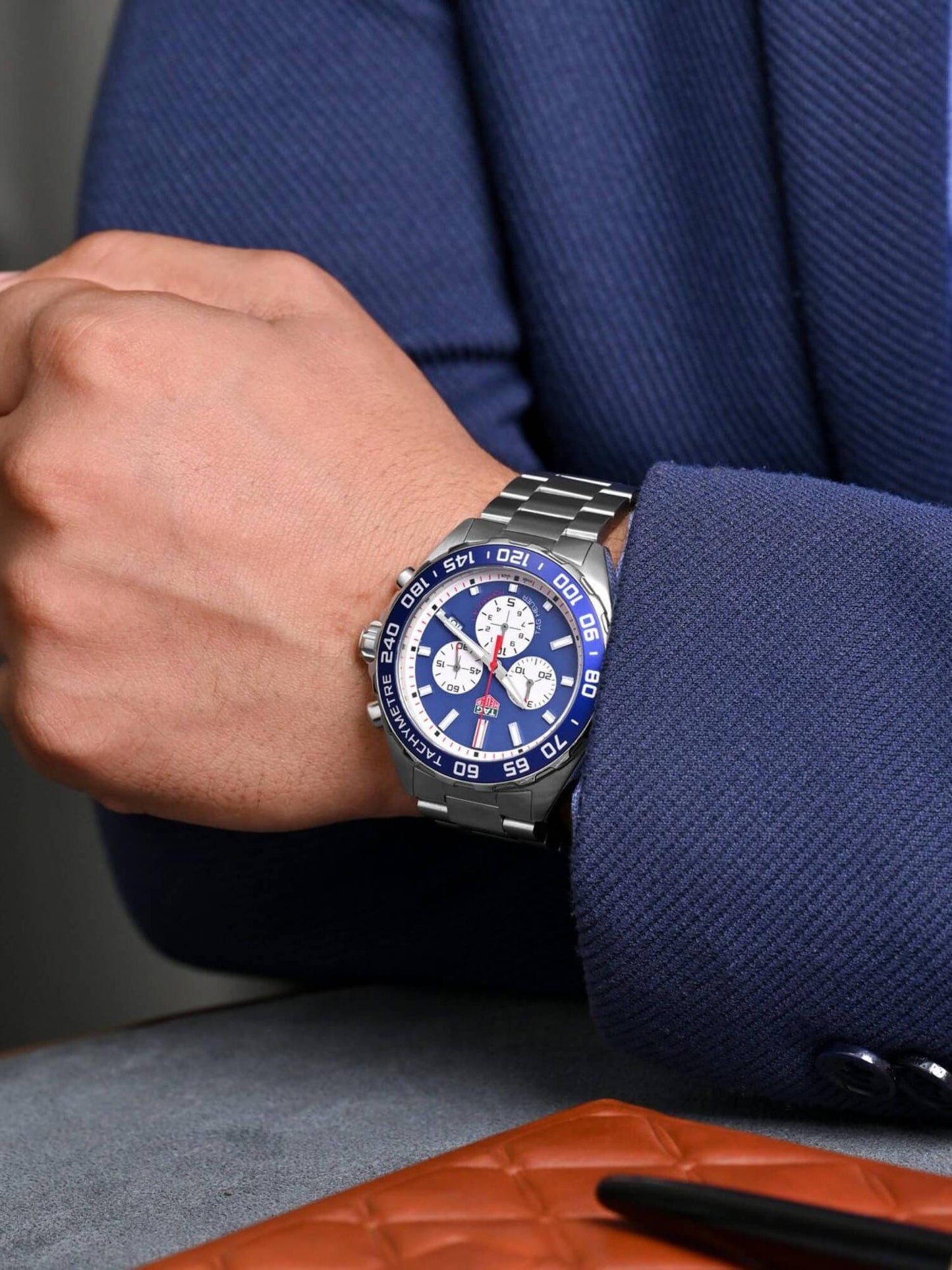 TAG Heuer Formula 1 Special Edition Blue Dial 43mm Men's Watch