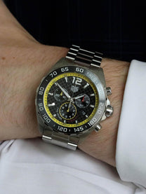 TAG Heuer Formula 1 Chronograph Quartz Black Dial 43mm Men's Watch