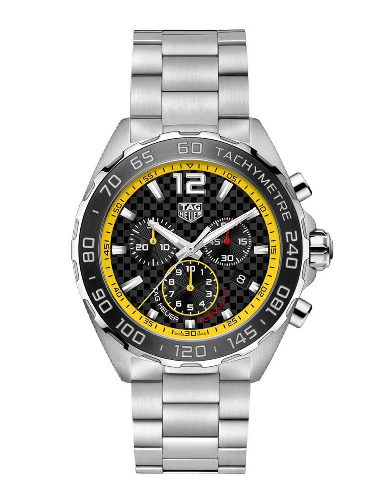 TAG Heuer Formula 1 Chronograph Quartz Black Dial 43mm Men's Watch