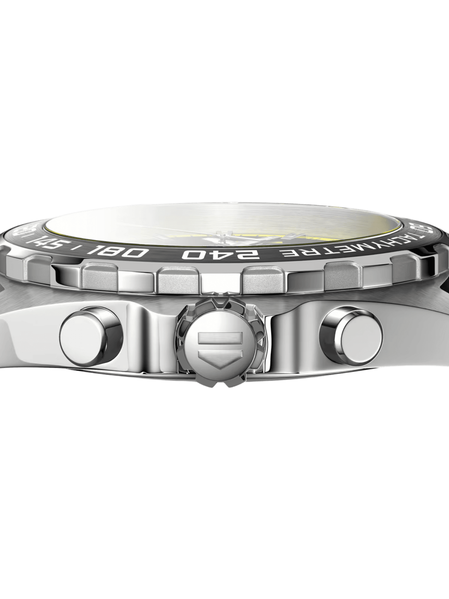 TAG Heuer Formula 1 Chronograph Quartz Black Dial Rubber Strap 43mm Men's Watch