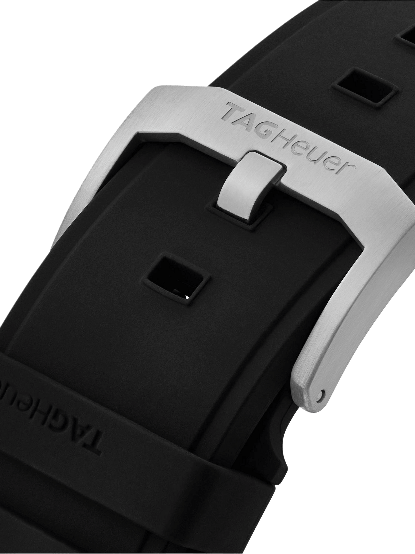 TAG Heuer Formula 1 Chronograph Quartz Black Dial Rubber Strap 43mm Men's Watch