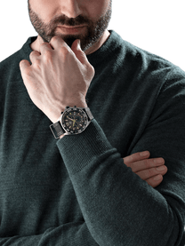 TAG Heuer Formula 1 Chronograph Grey Dial Lime-Yellow Trims Nylon Strap 43mm Men's Watch