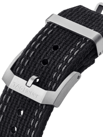 TAG Heuer Formula 1 Chronograph Grey Dial Lime-Yellow Trims Nylon Strap 43mm Men's Watch