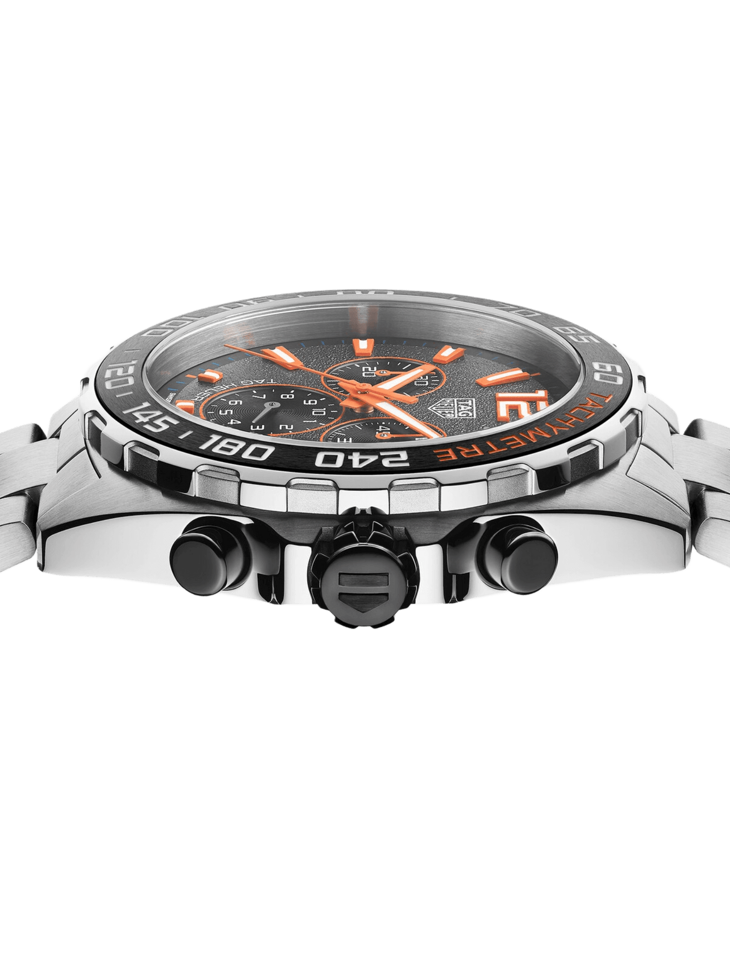TAG Heuer Formula 1 Chronograph Grey Dial Orange Trims 43mm Men's Watch