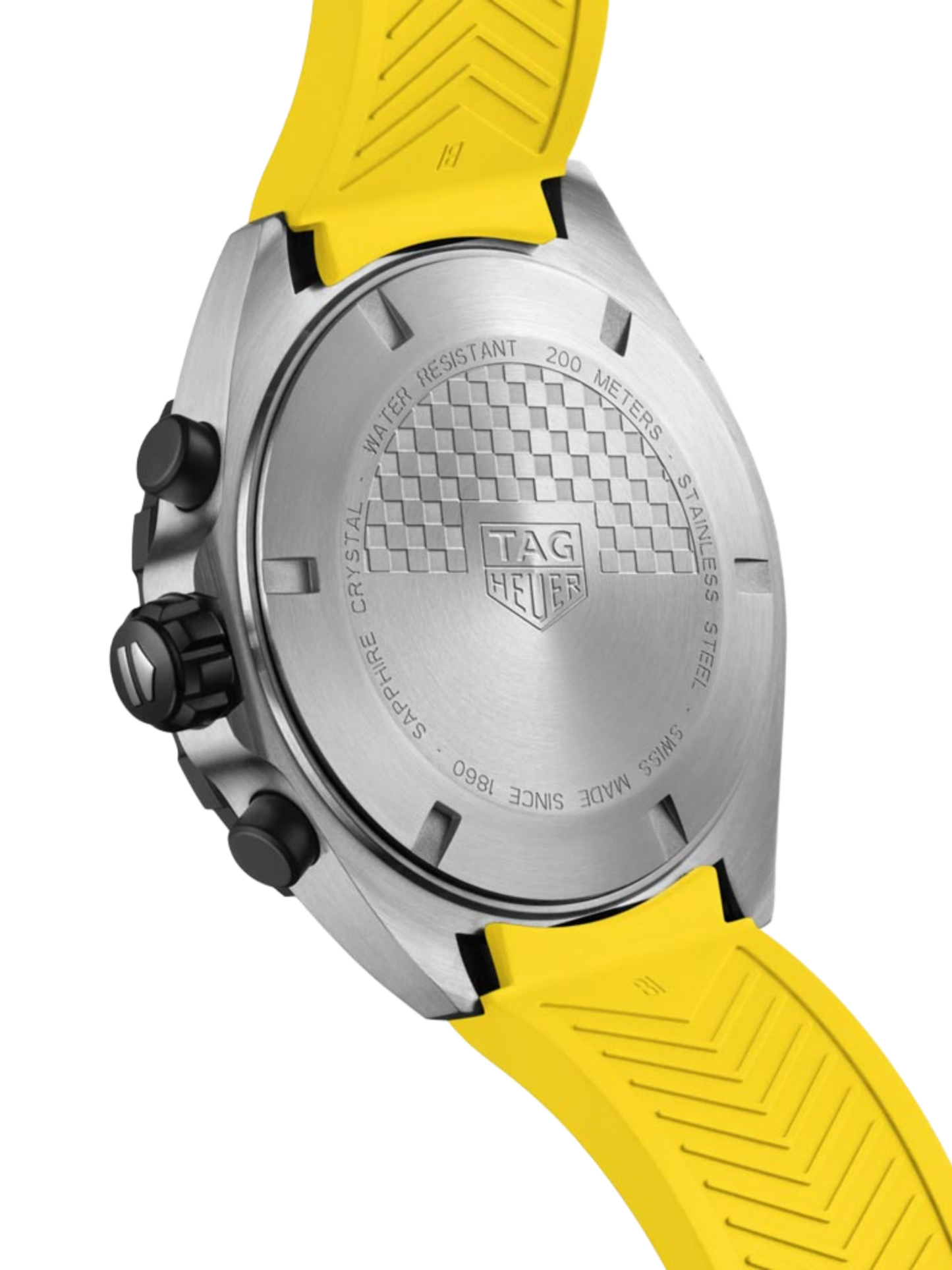 TAG Heuer Formula 1 Chronograph Quartz Yellow & Rubber 43mm Men's Watch