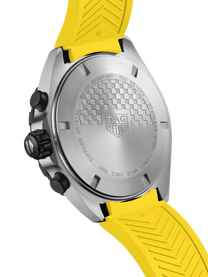 TAG Heuer Formula 1 Chronograph Quartz Yellow & Rubber 43mm Men's Watch