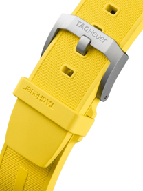 TAG Heuer Formula 1 Chronograph Quartz Yellow & Rubber 43mm Men's Watch