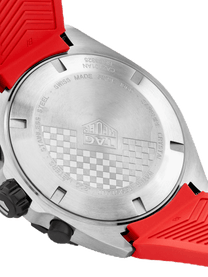 TAG Heuer Formula 1 Chronograph Quartz Red & Rubber 43mm Men's Watch