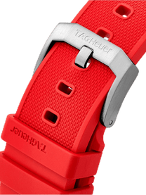 TAG Heuer Formula 1 Chronograph Quartz Red & Rubber 43mm Men's Watch