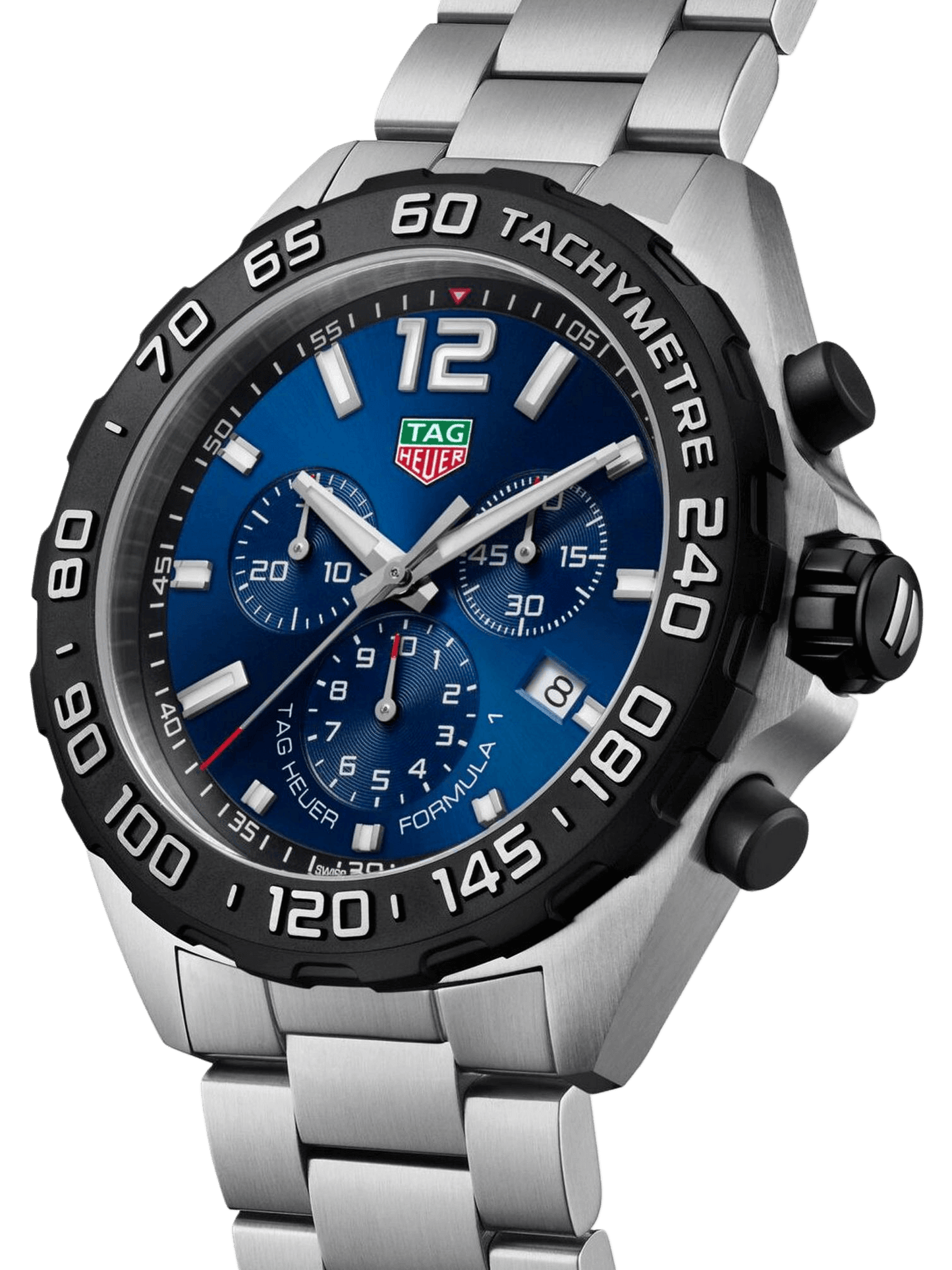 TAG Heuer Formula 1 Chronograph Quartz Blue Dial 43mm Men's Watch