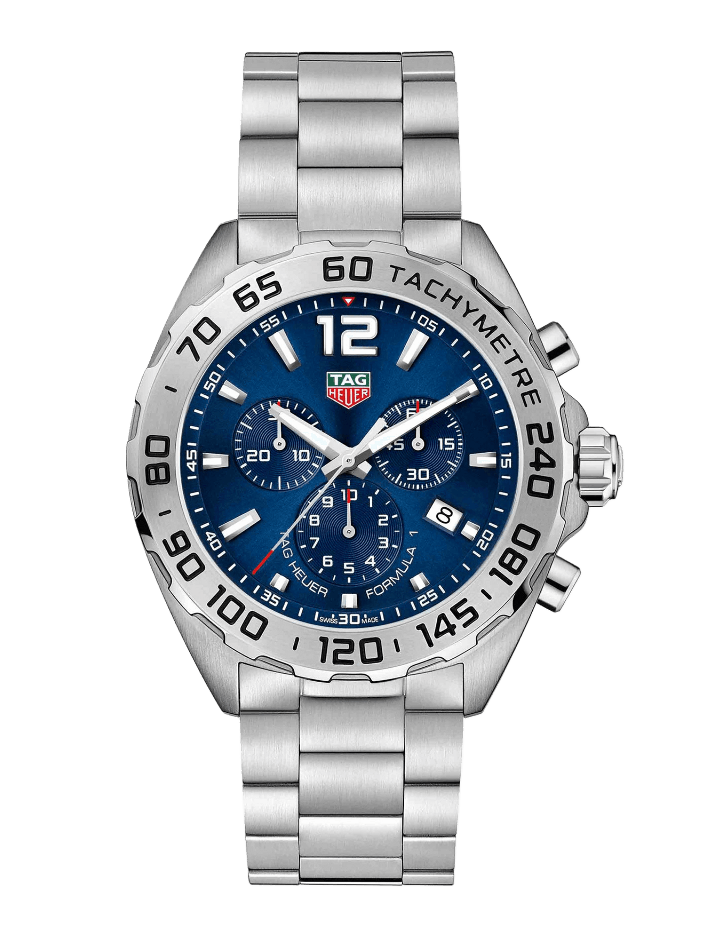 TAG Heuer Formula 1 Chronograph Quartz Blue Dial 43mm Men's Watch