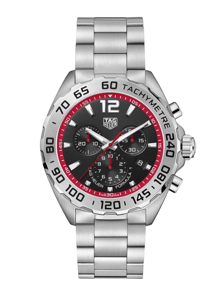 TAG Heuer Formula 1 Chronograph Quartz Black Dial 43mm Men's Watch
