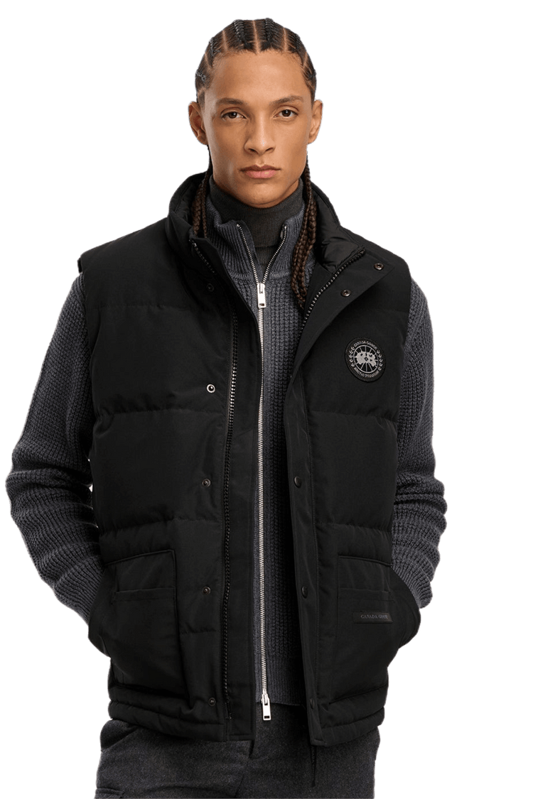 Canada Goose Men's Freestyle Crew Vest Black Label – Kinship Canada Goose Men's Freestyle Crew Vest Black Label – Kinship