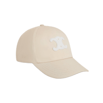 Celine Damen Triomphe Baseballkappe aus Baumwolle (Triomphe-Patch)