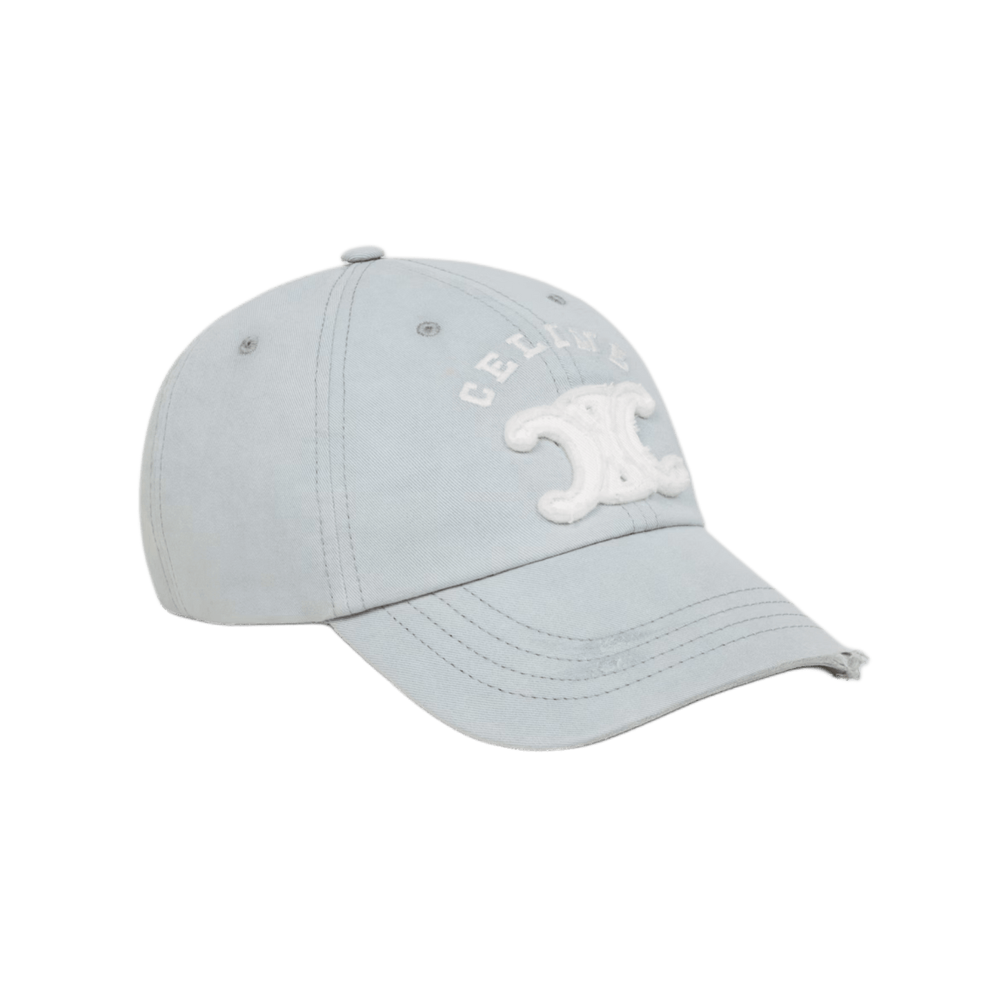 Celine Women's Vivienne cap in Light Cotton Gabardine