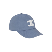 Celine Damen Triomphe Baseballkappe aus Baumwolle (Triomphe-Patch)