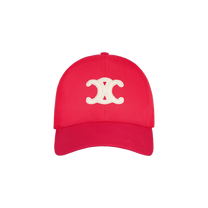 Celine Damen Triomphe Baseballkappe aus Baumwolle (Triomphe-Patch)