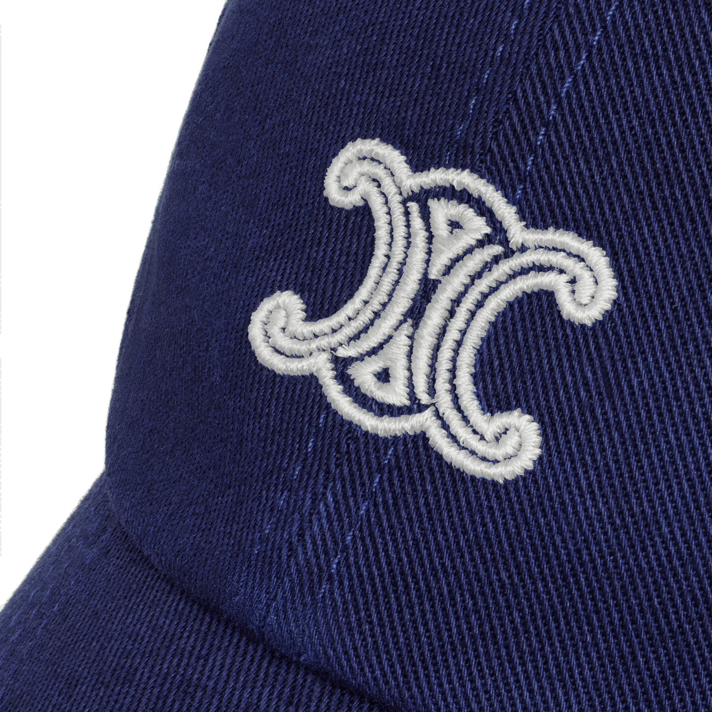 Celine Women's Vivienne Cap in Cotton Twill