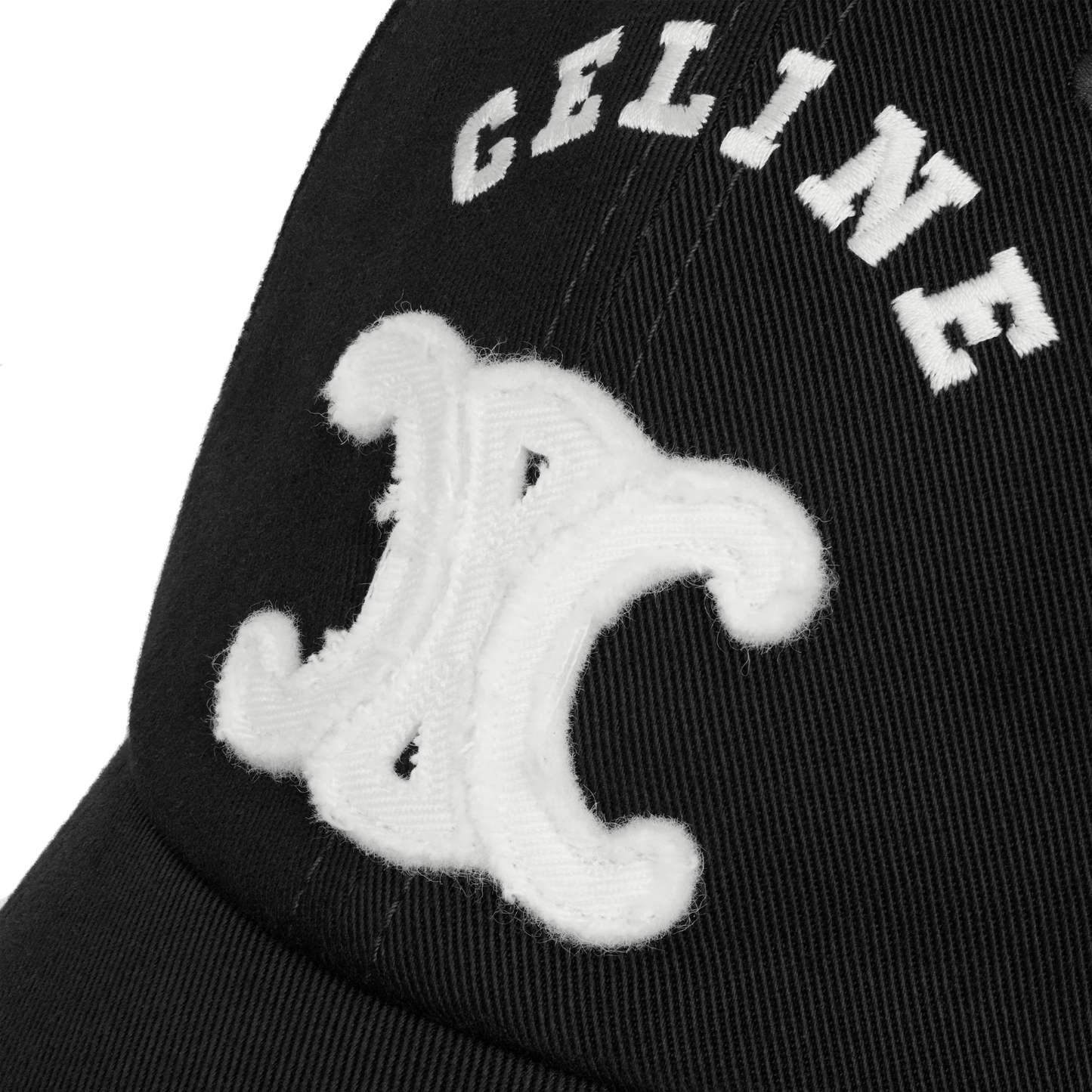Celine Women's Vivienne cap in Light Cotton Gabardine
