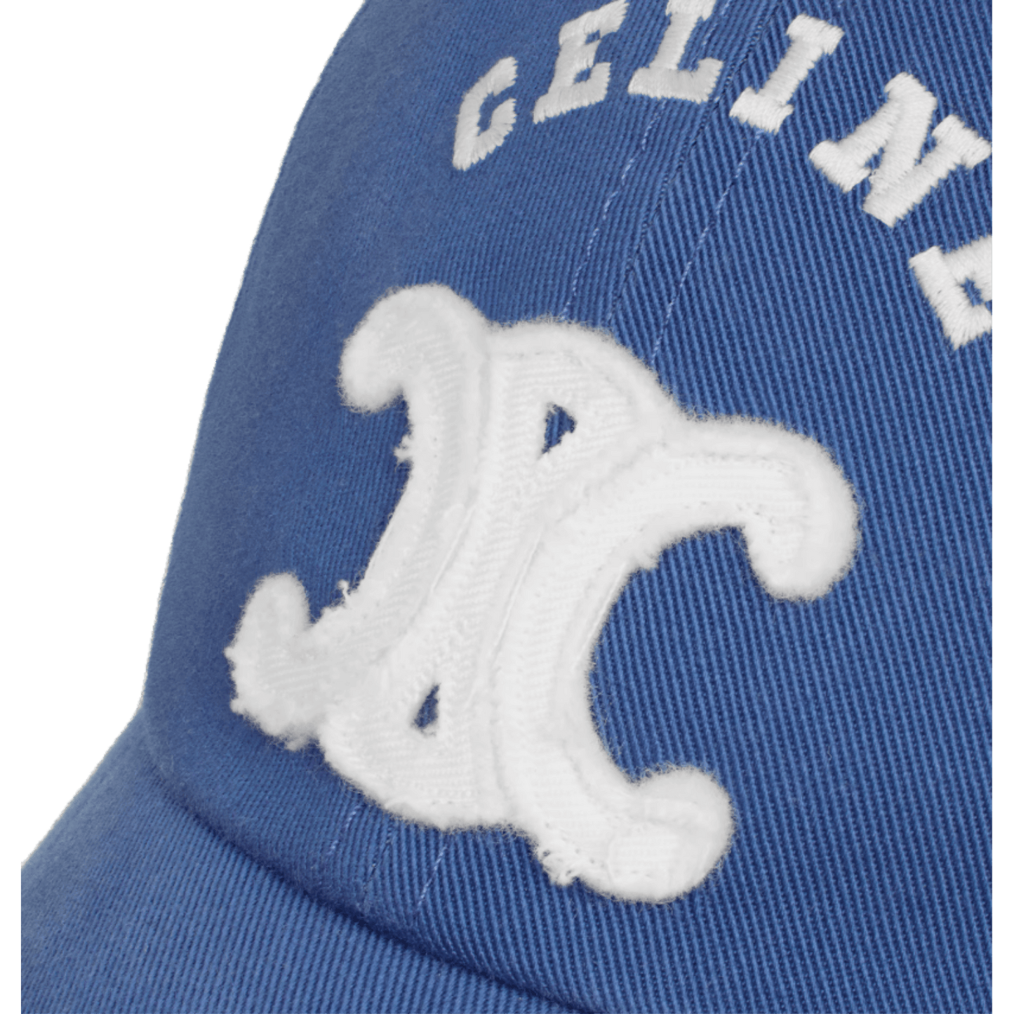Celine Women's Vivienne cap in Light Cotton Gabardine