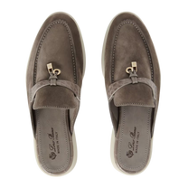 <tc>Loro Piana</tc> Mocassins Babouche Charms Walk pour femmes