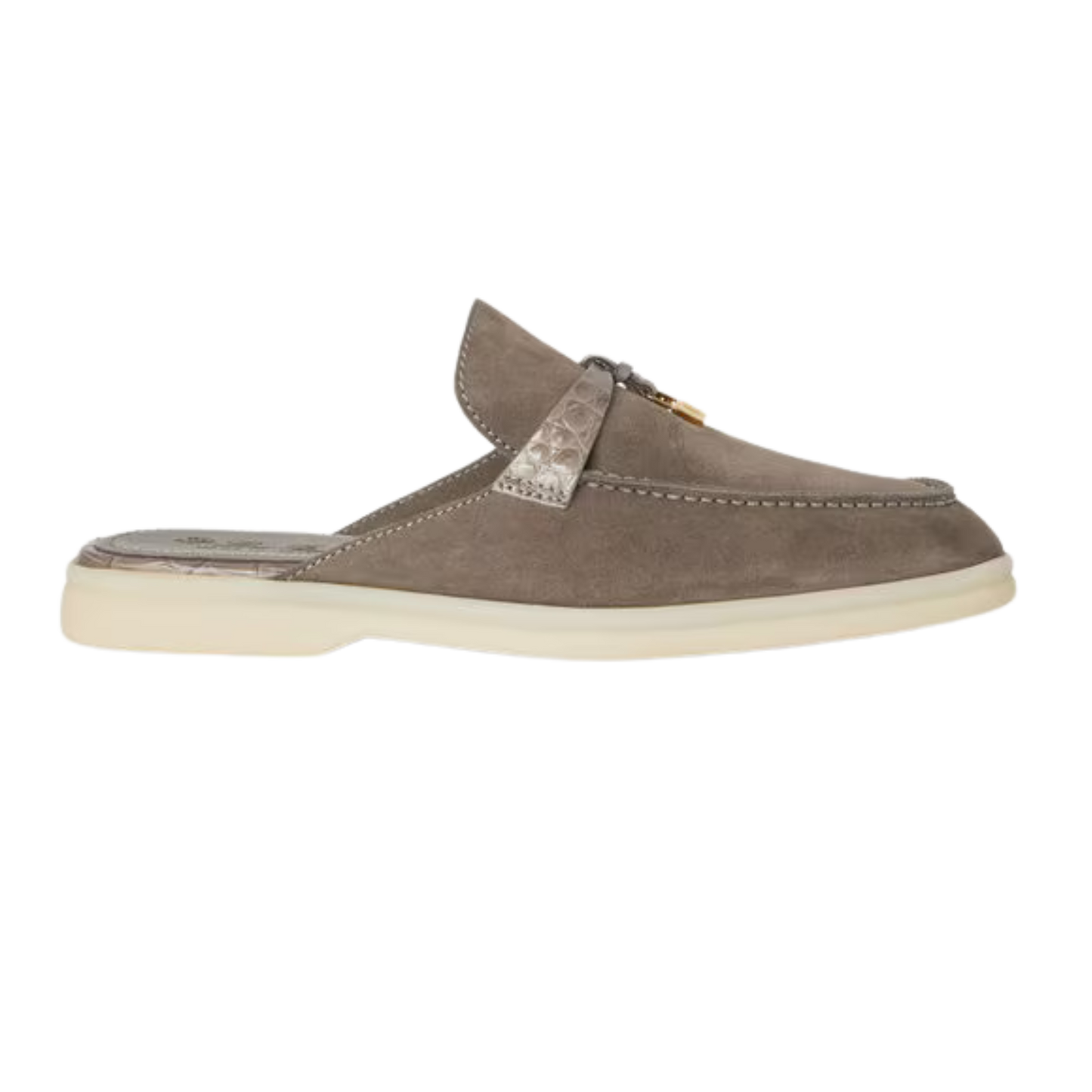 <tc>Loro Piana</tc> Mocassins Babouche Charms Walk pour femmes