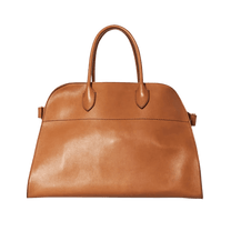 The Row Soft Margaux 17 Bag in Leather