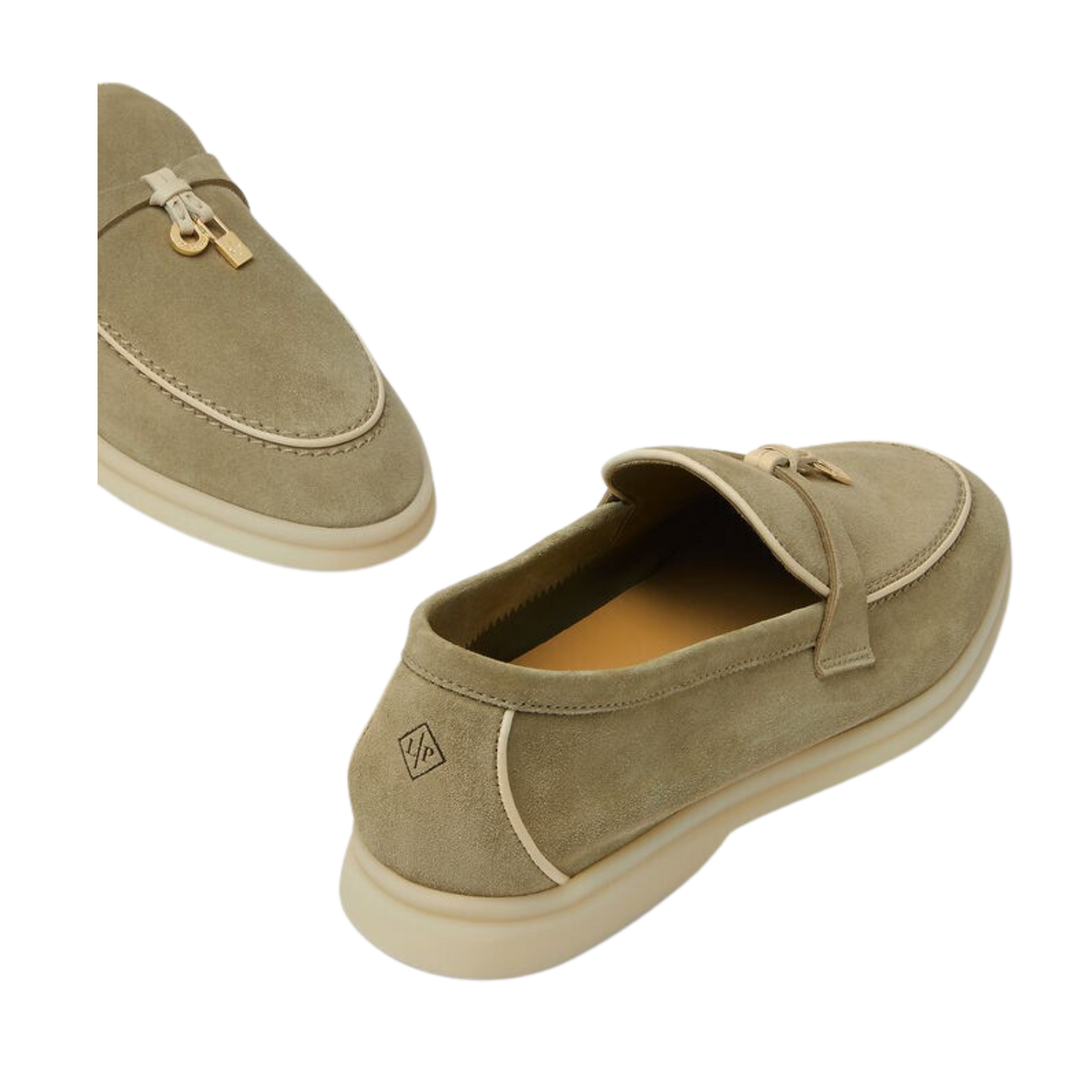 <tc>Loro Piana</tc> 女士夏季 Charms Walk 乐福鞋（绒面革）