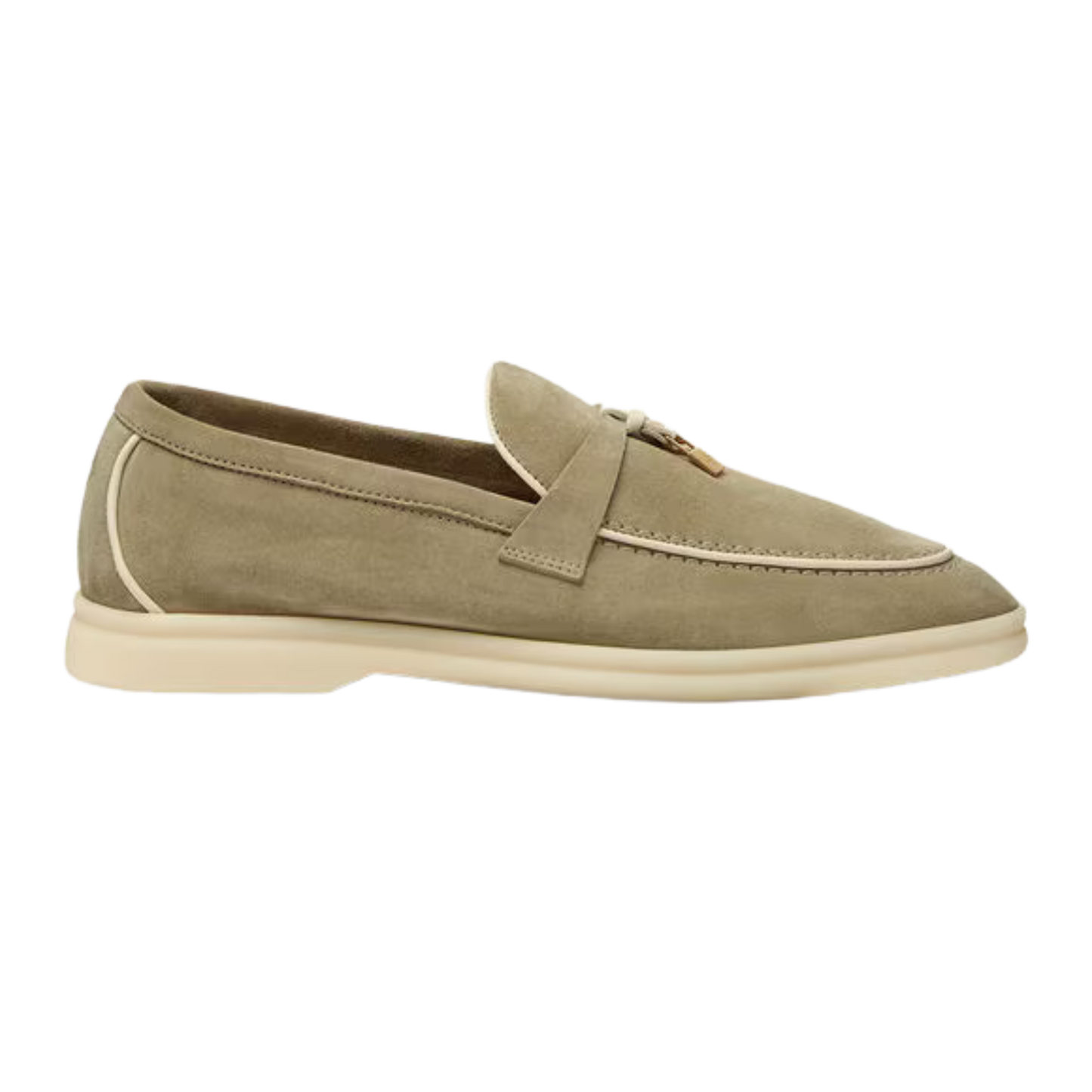 <tc>Loro Piana</tc> 女士夏季 Charms Walk 乐福鞋（绒面革）