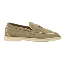<tc>Loro Piana</tc> 女士夏季 Charms Walk 乐福鞋（绒面革）
