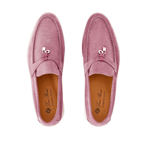 Loro Piana Women's Summer Charms Walk Loafers (Suede)