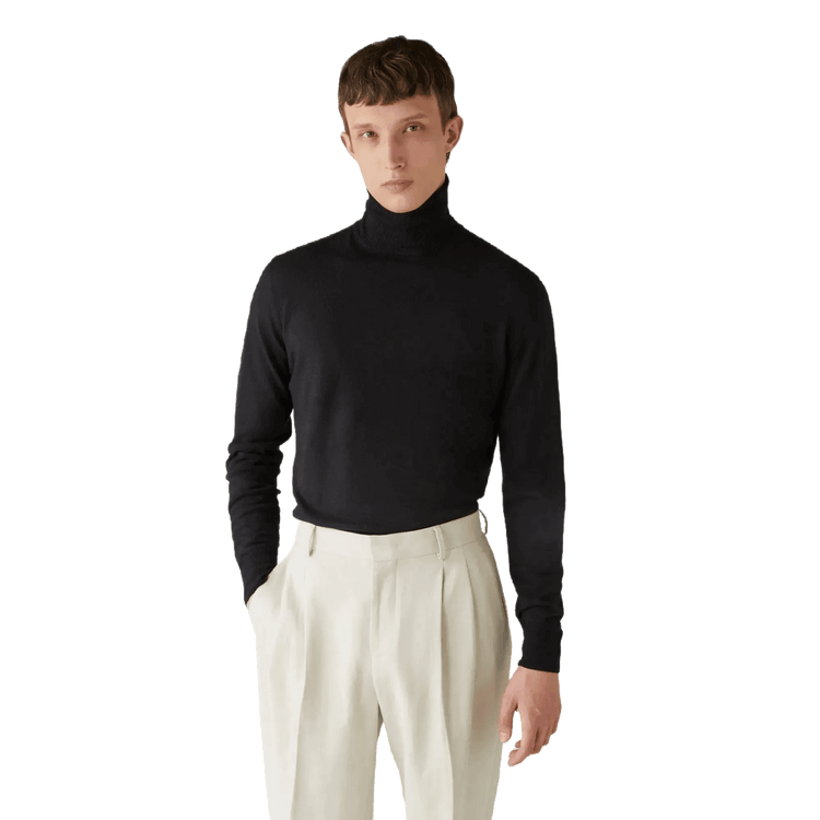 <tc>Loro Piana</tc> Cuello alto para hombre