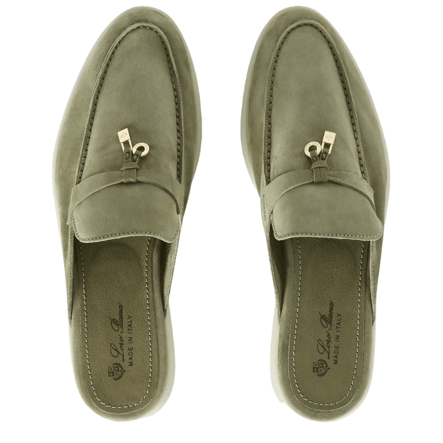 Loro Piana Women's Babouche Charms Walk Loafers