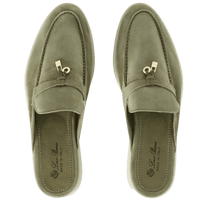 Loro Piana Women's Babouche Charms Walk Loafers
