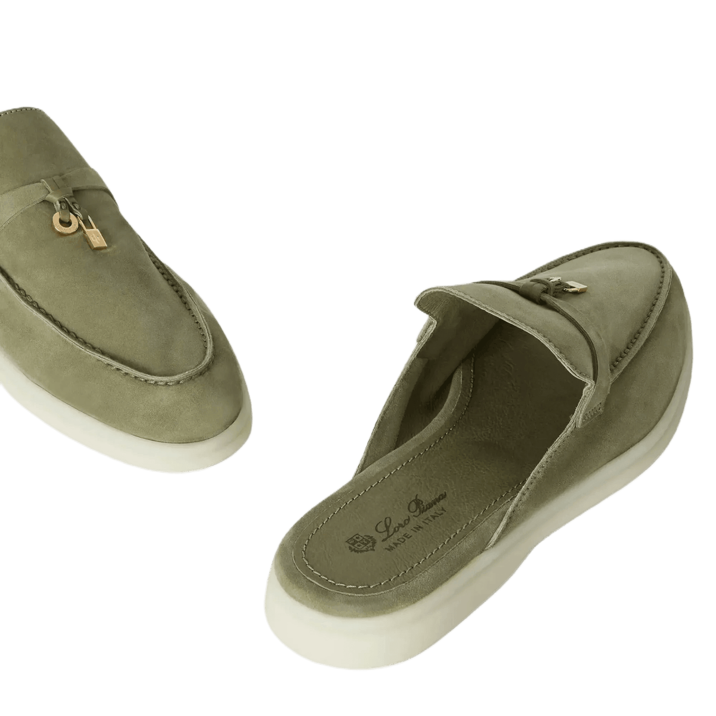 Loro Piana Women's Babouche Charms Walk Loafers